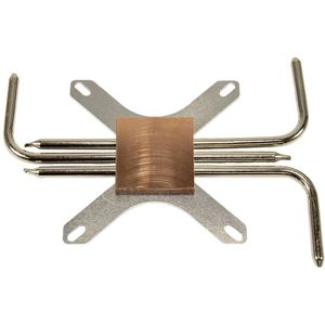 Intertech - IP-3 - Processorkoeler - Zilver - Passieve Koeler voor AMD en Intel CPU's