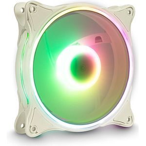 Intertech Argus (120 mm, 1 x), PC ventilator, Wit