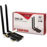 Inter-Tech DMG-36 - Intern WLAN Bluetooth Adapter - 5400Mbps