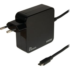 Inter-Tech Stekkervoeding PD-2100 100W USB-C zwart