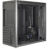 Inter-Tech - X2 Duplex Pro - Midi Tower Case - Zwart - Materiaal: Staal