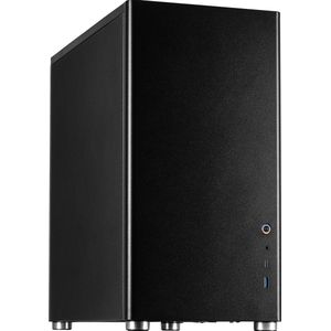 Inter-Tech - X2 Duplex Pro - Midi Tower Case - Zwart - Materiaal: Staal