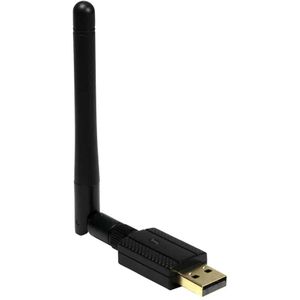 Inter-Tech - EP-119 - Wi-Fi 5 USB Adapter - Zwart - Dual-Band