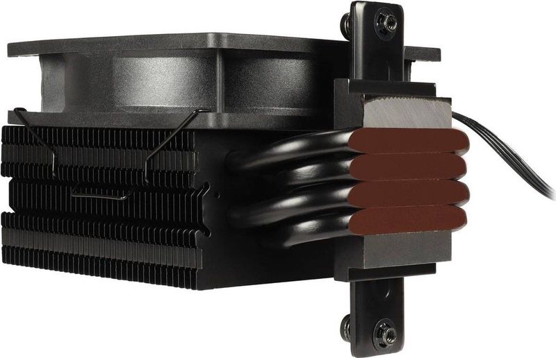 Intertec - CPU-koeler 4P90 PRO BULK - Actief - Zwart - 92mm