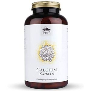 KRÄUTERHANDEL SANKT ANTON Calcium, 300 capsules, 1000 mg calcium dagdosis, hoge dosis, laboratoriumgetest, Duitse premium kwaliteit