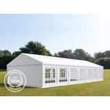 Toolport Partytent 6x14 m, PVC 700, wit