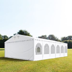 Toolport Partytent 8x12 m - 2,6m doorloop, PVC