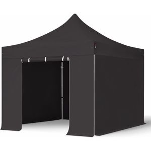 Toolport 3x3 m Easy Up partytent met zijwanden,