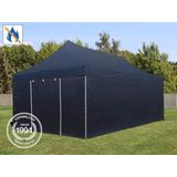 4x6 M Easy Up Partytent Vouwpaviljoen PVC Brandvertragend met Zijwande - PROFESSIONAL Alu 50 M