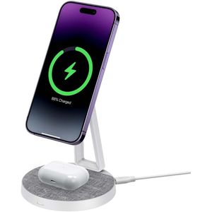 XLAYER MagFix Pro 2-in-1 Ladestation Apple Wireless Charger I Magsafe I 15W Wireless Charger