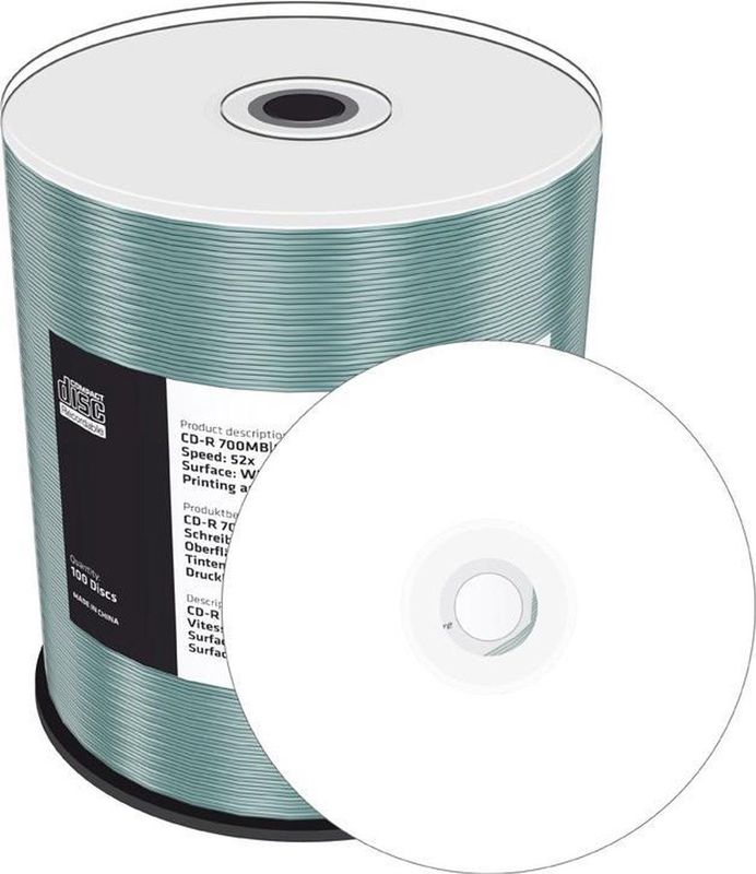 MediaRange - MR203 - CD-R - 700MB - 52x - 100 Stuks Spindel