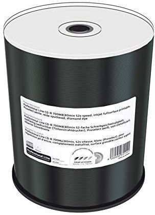 MediaRange - CD-R 700MB - 100 Stuks - Professionele Kwaliteit