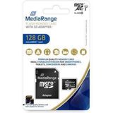 MediaRange - MR945 - Geheugenkaart - 128 GB - microSDXC - Zwart