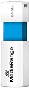 MediaRange - USB-stick - 64 GB - Wit - Blauw