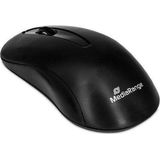 MediaRange - Draadloze Optische Muis - Zwart - 3 Knoppen - USB 2.0