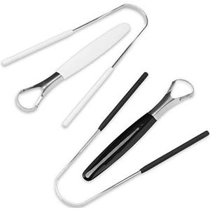 K-Pro Tongschrapers - Medische roestvrijstalen mondhygiëneinstrumenten