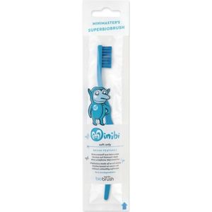 Biobrush Kindertandenborstel blauw 1st