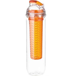 Drinkfles - Waterdrinkfles - Drinkfles met fruit inspender - Fruitfilter - Water - 800ml - Drinkbeker