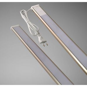 Trango - Lichtstrip - Dimbaar - Titaniumkleurig - Aluminium en Kunststof - 900mm