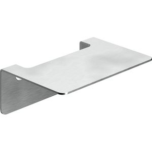 Badkamerplank gezoneerd van Roestvrij Staal, verborgen plank voor de Badkamer, 14 x 9,5 x 5 cm
