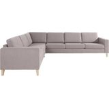 ATLANTIC home collection Ecksofa »Terra L-Form«, mit Wellenunterfederung, langer Schenkel links oder rechts montierbar