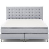ATLANTIC home collection Boxspringbett Anni, mit Federkernmatratze und Topper