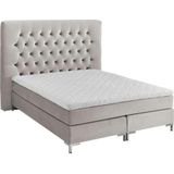 ATLANTIC home collection Boxspringbett »Ronja«, mit Topper und extra hohem Kopfteil