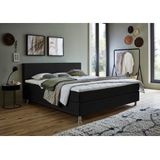 ATLANTIC home collection Boxbett "Edison", inkl. Bonnellfederkern-Matratze und Topper