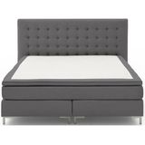 ATLANTIC home collection Boxspringbett Anni, mit Federkernmatratze und Topper