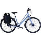 HAWK Bikes Trekkingrad "Trekking Lady Super Deluxe Plus Sky Blue", 8 Gang, Shimano, Nexus Schaltwerk, für Damen und Herren