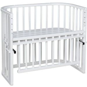 babybay Maxi Co-sleeper Comfort Plus wit gelakt