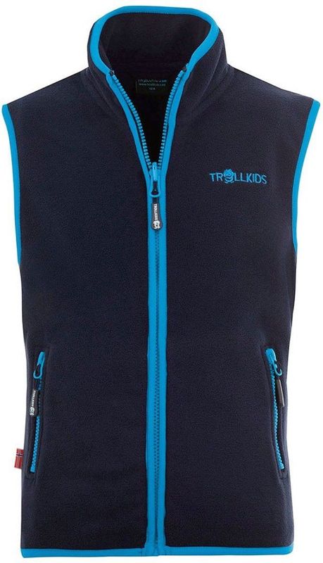 Trollkids - Arendal - Fleecebodywarmer - Blauw