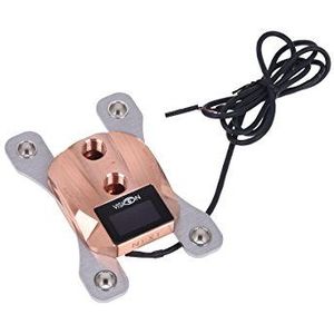 Aqua Computer cuplex kryos NEXT met VISIE, CPU waterkoelers, Koper