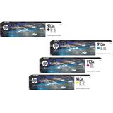 HP Original 913A Druckerpatronen - 4er Multipack (L0R95AE, F6T77AE, F6T78AE, F6T79AE)
