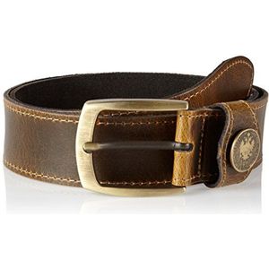 Werner Trachten Trachtengürtel, Ceinture Mixte, Braun (antik braun 510), 80 cm