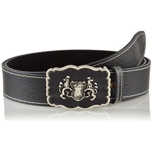 Werner Trachten Unisex riem, zwart (zwart Rl 310)