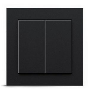 GIRA + Senic Friends of Hue Smart Switch Draadloze Homekit Lichtschakelaar en Dimmer Zwart