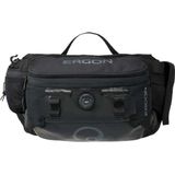 Ergon BA Hip Pack heuptas, voor mountainbike, enduro, gravel zwart, zwart, eenheidsmaat, klassiek, zwart., klassiek