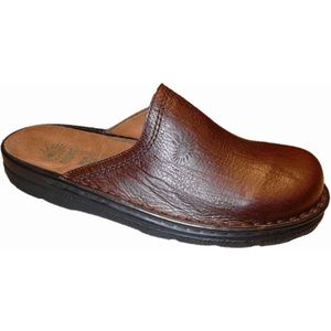 Helix - Slipper - Zwart - Leer