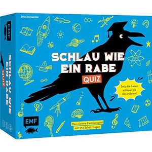 Schlau wie ein Rabe: Das clevere Familienspiel mit 333 Schätzfragen für 2-5 Personen ab 10 Jahren