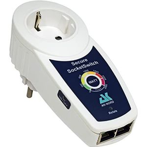 SECOMP 19071499 Secure Socket Switch met 1 geaard contact via TCP/IP wit