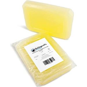 Seifenprofis - olijfolie 3 kg (SLS+SCS-vrij), glycerinezeep, ruwe zeep, zeepbasis voor het gieten van zeep, 100% veganistisch, transparant