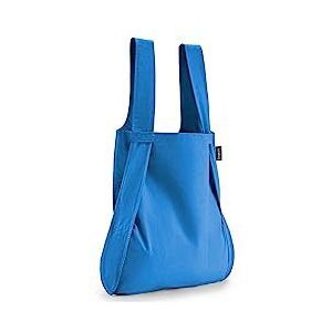Notabag Original - Water -Repellent, herbruikbare, opvouwbare tas en rugzak (blauw)