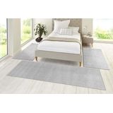HANSE Home Teppich »Pure 100 Kurzflor«, rechteckig, 13 mm Höhe, Kurzflor, uni, umkettelt, Läufer, Wohnzimmer, Kinderzimmer, Flur