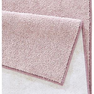 Hanse Home Pure tapijt, polypropyleen, roze, 80x400 cm