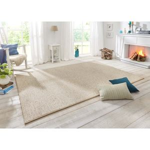 Vloerkleed Wool - Creme maat: 300x200cm - materiaal: Polypropyleen - Dekbed-Discounter.nl