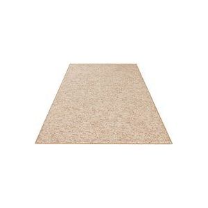 BT Carpet Wolly tapijt - woonkamertapijt plat geweven laagpolig wol-look wol Skandi-look eetkamer, woonkamer, kinderkamer, slaapkamer - crème, 60x90cm