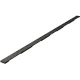 Douchegootrooster brauer stangrid zwart standaard tbv douchegoot std/w/ps 200x7 cm