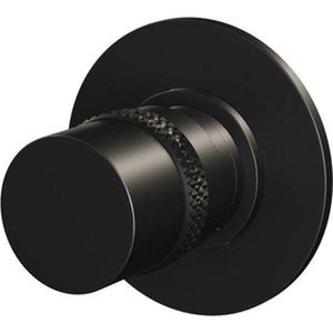 Brauer Black Edition Stopkraan inbouw - inbouwdeel - mat zwart