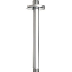 Plafonduitloop Brauer Brushed 20 cm Geborsteld RVS